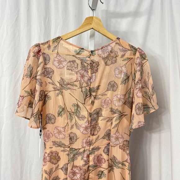 Astr the Label Floral‎ Asymmetrical Dress Size Small - Picture 11 of 13